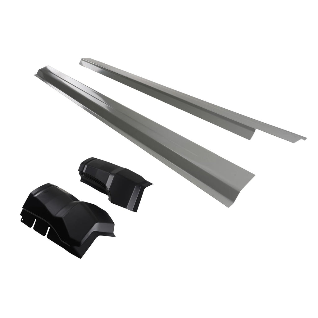 L&R Steel Rocker Cab Corners Kit for Ram 1500 2500 3500 (2009–2018)