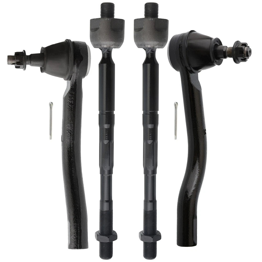 Set of 4 Tie Rod Ends for Nissan Pathfinder (2013–2020)