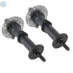 Set of 4 Rear Axle Kit for Go Kart Golf Cart ATV 40" 4 Stud Hub 7" 8" Wheels