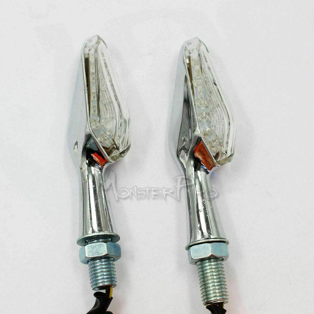 4X LED Turn Signal Indicators for Honda CBR 600 1000 1100 RR (1992–2023)
