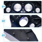 Vivid Blue Batwing Inner Fairing for Harley Davidson Street Electra Glide (1996–2013)