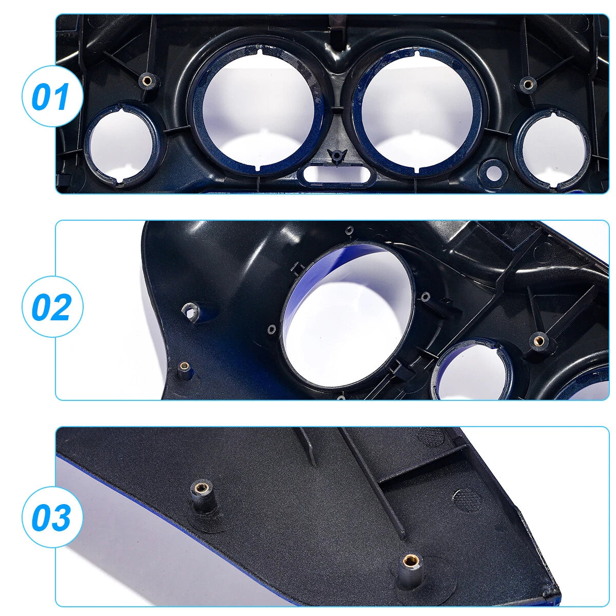 Vivid Blue Batwing Inner Fairing for Harley Davidson Street Electra Glide (1996–2013)