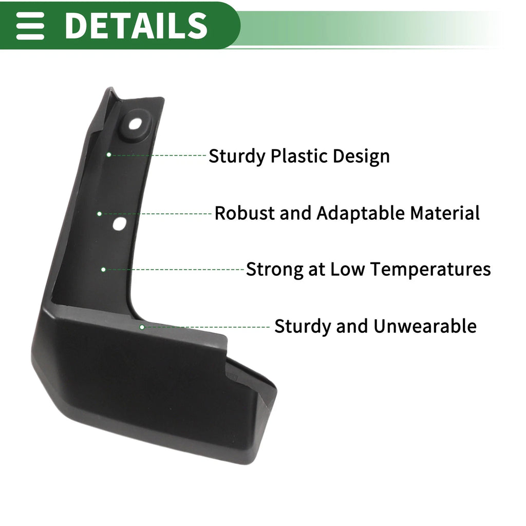 Mud Flaps Splash Guards for Honda Fit (2014–2017)