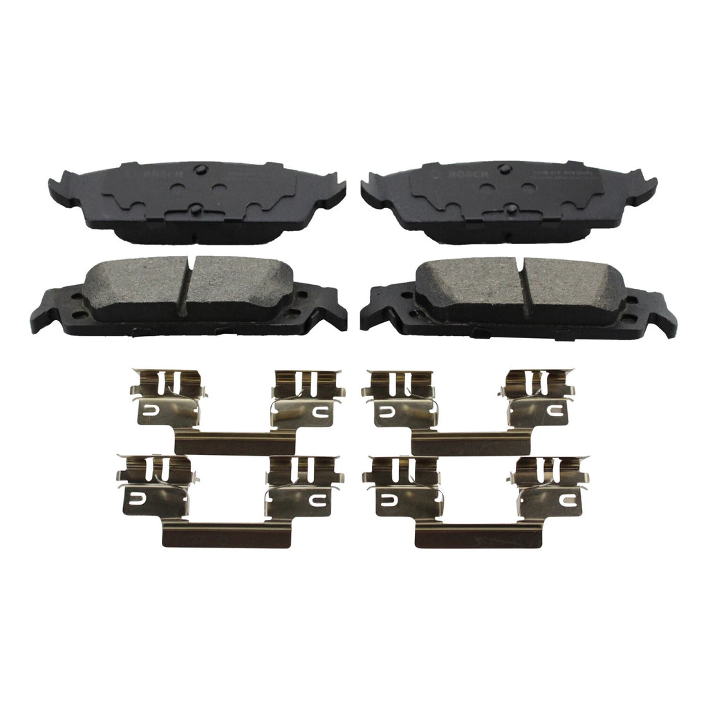Set of 4 Bosch QuietCast Rear Ceramic Brake Pads for Escalade Suburban Tahoe Yukon XL (2007–2014)