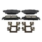 Set of 4 Bosch QuietCast Rear Ceramic Brake Pads for Escalade Suburban Tahoe Yukon XL (2007–2014)