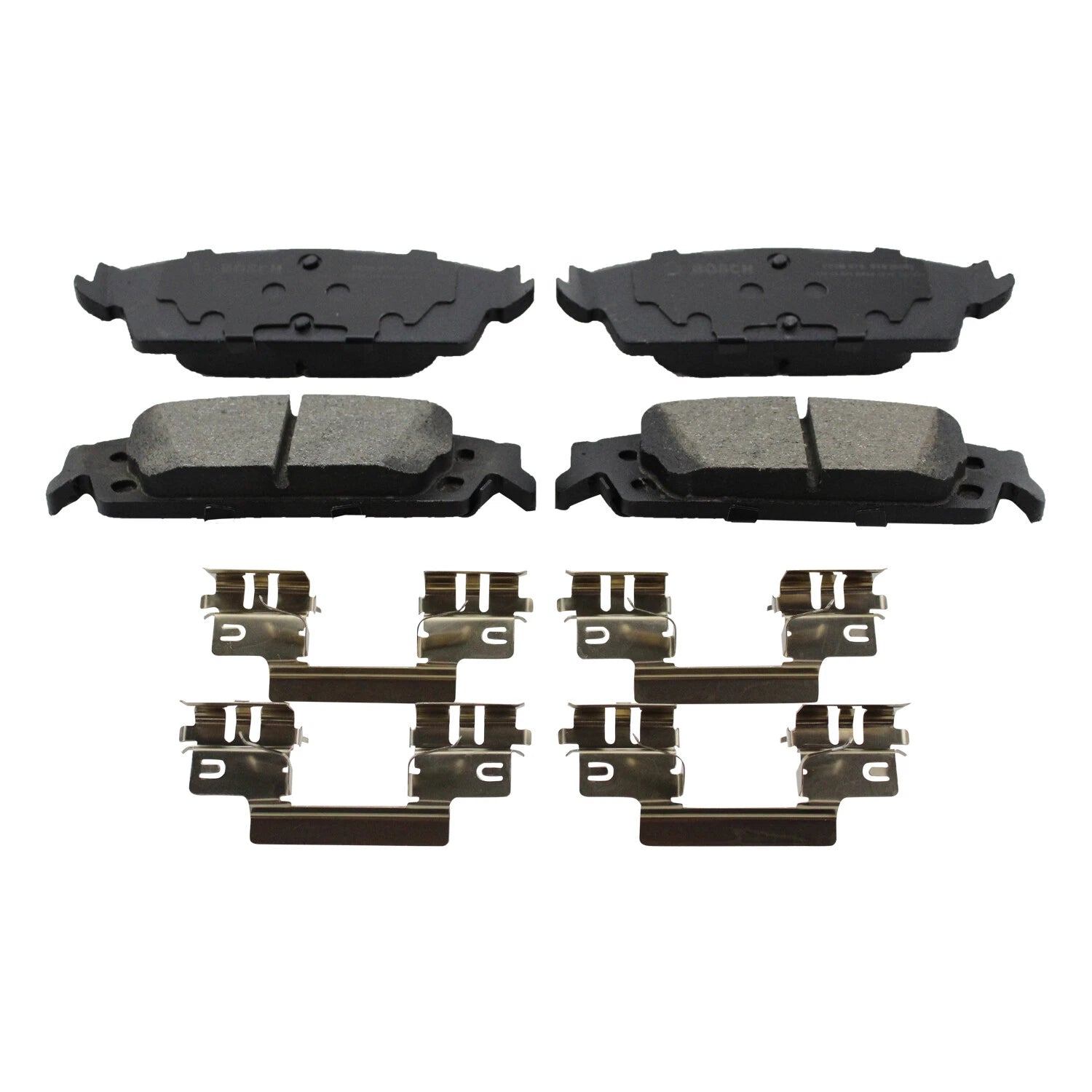 Set of 4 Bosch QuietCast Rear Ceramic Brake Pads for Escalade Suburban Tahoe Yukon XL (2007–2014)