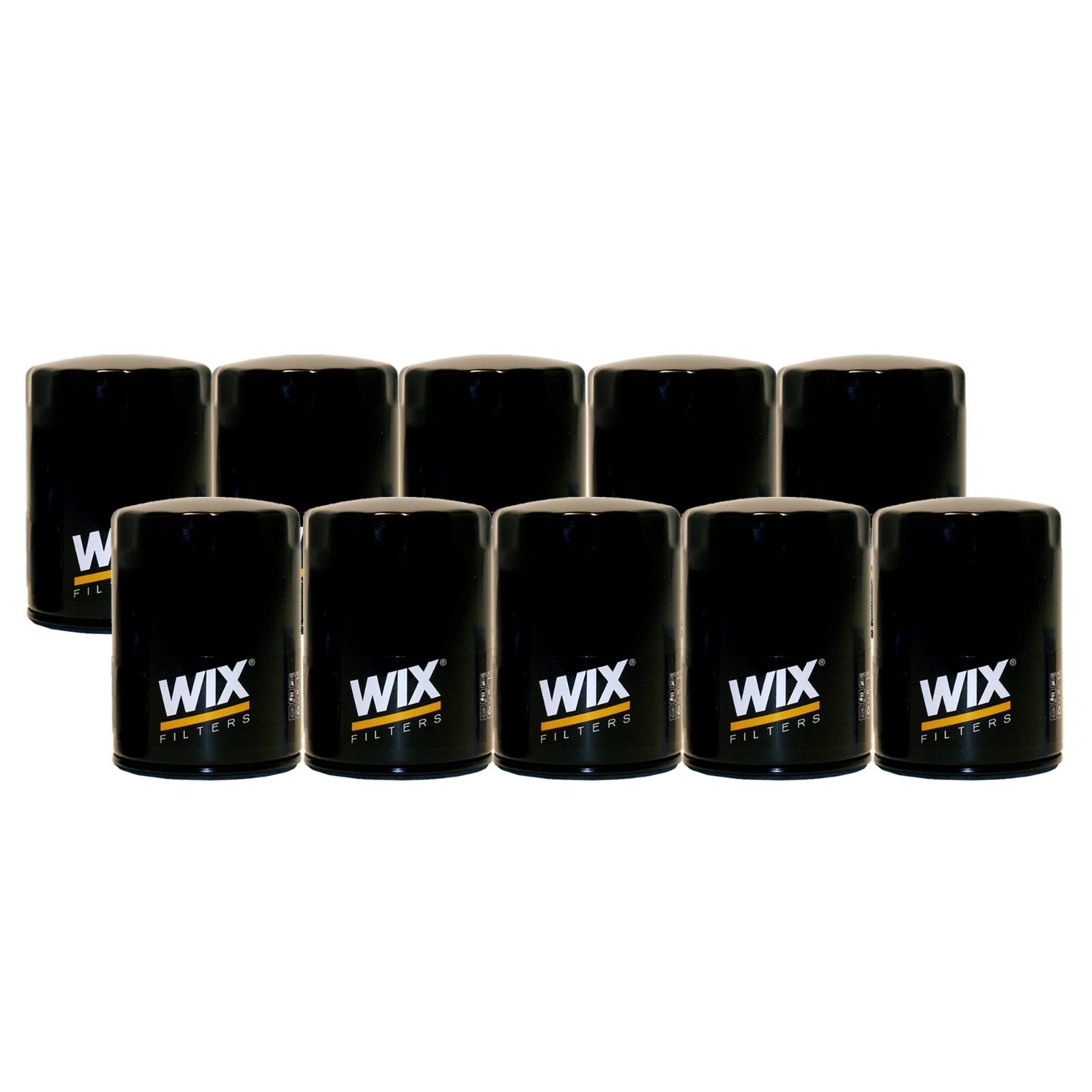 Set of 10 Wix Engine Motor Oil Filters for Cady Chevy GMC Hummer Isuzu
