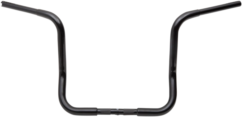 1-1/4" EZ Install Round Top Handlebar for Harley (14", Black) 903014-B