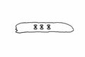 Genuine OEM Engine Valve Cover Gasket for BMW 328i, Z4, 128i, X3, X5 (2007–2013) 11127582245
