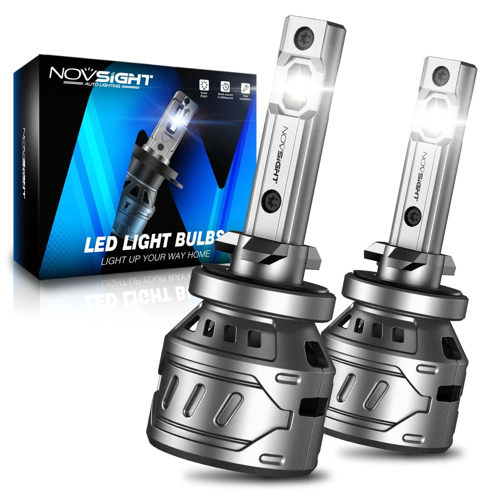 2X LED Headlight Bulbs for Novsight 880 Low Beam (6000K)