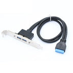 USB 3.0 20Pin Front Panel Adapter Cable for PC Case (50cm)