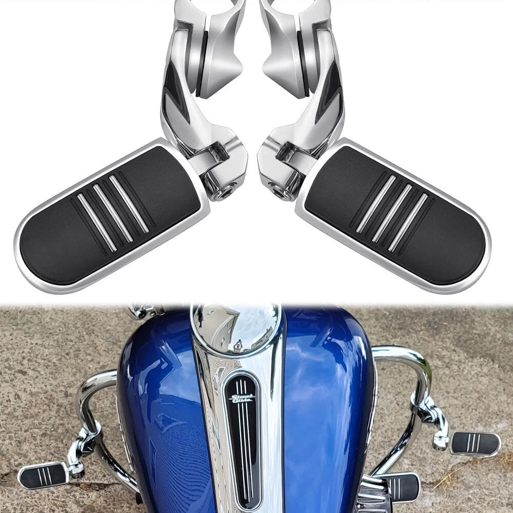 Chrome 1.25" Highway Engine Guards for Harley