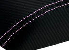 Console Armrest Cover for Lexus IS300 (2001–2005) Carbon Fiber Pink Stitch
