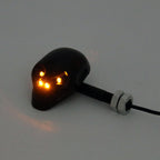 LED Skull Head Turn Signal Indicator for Motorcycle (12V)