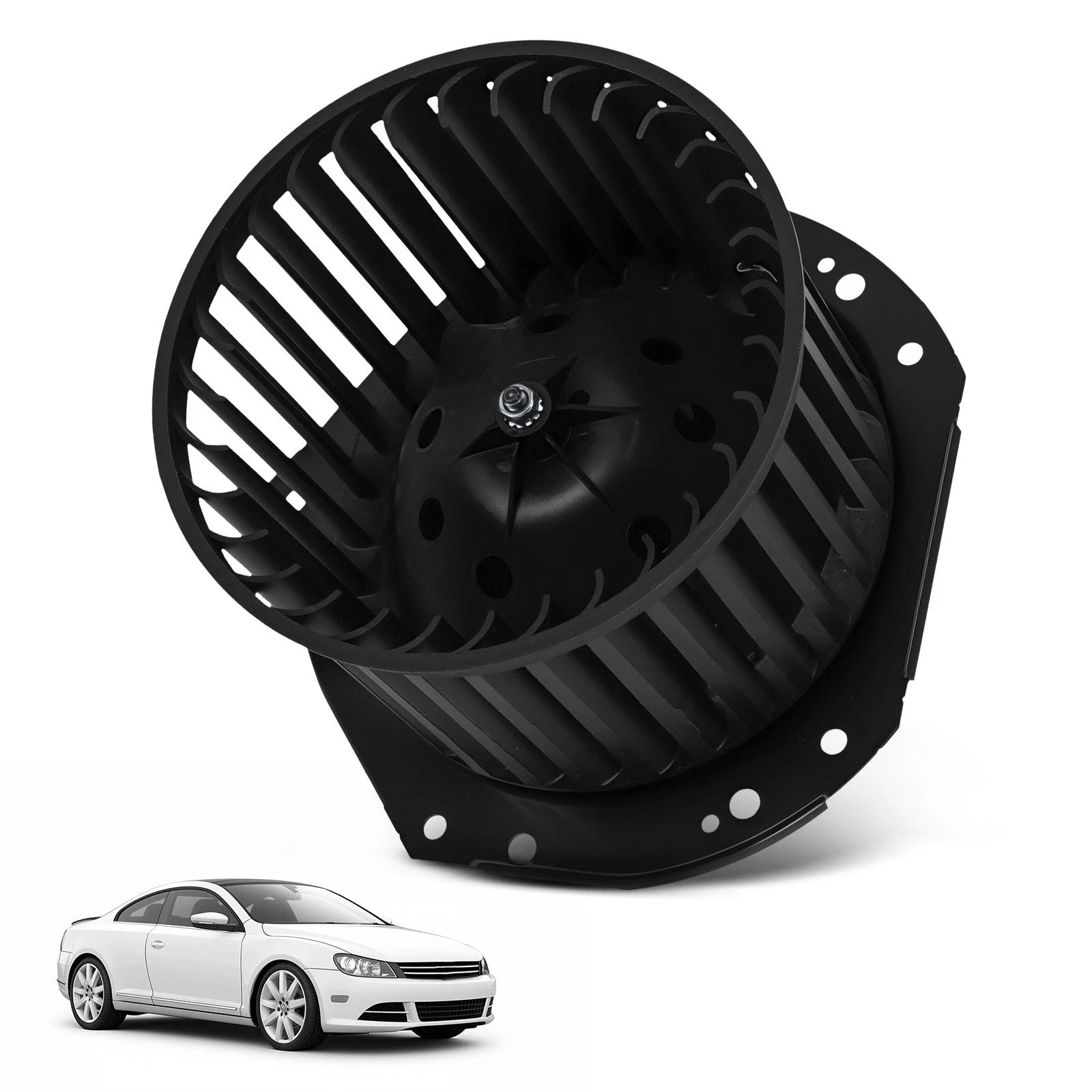HVAC Heater Blower Motor w/Fan Cage for Chevy GMC C1500 C2500 K1500 K2500 (1990–1999)