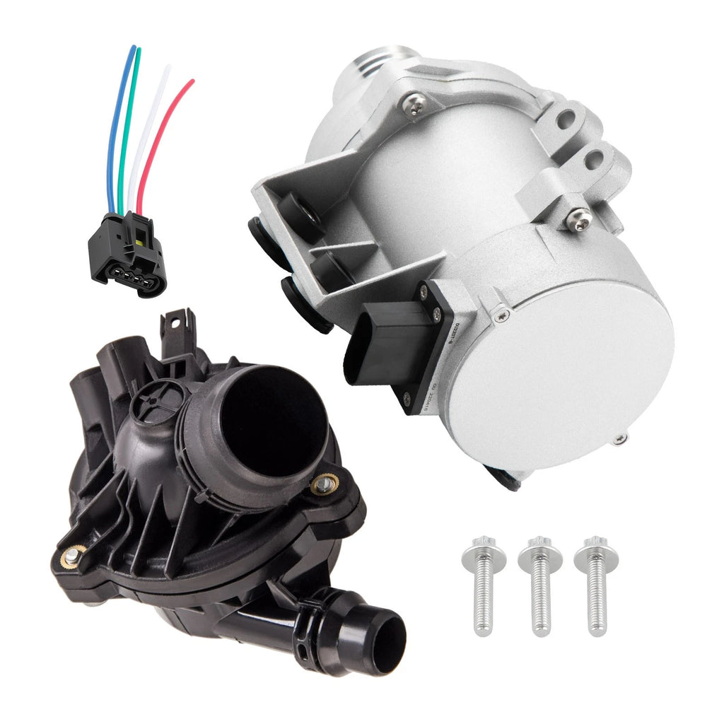 Electric Engine Water Pump w/ Bolts for BMW X3 X5 328i 128i 528i (2007–2013)
