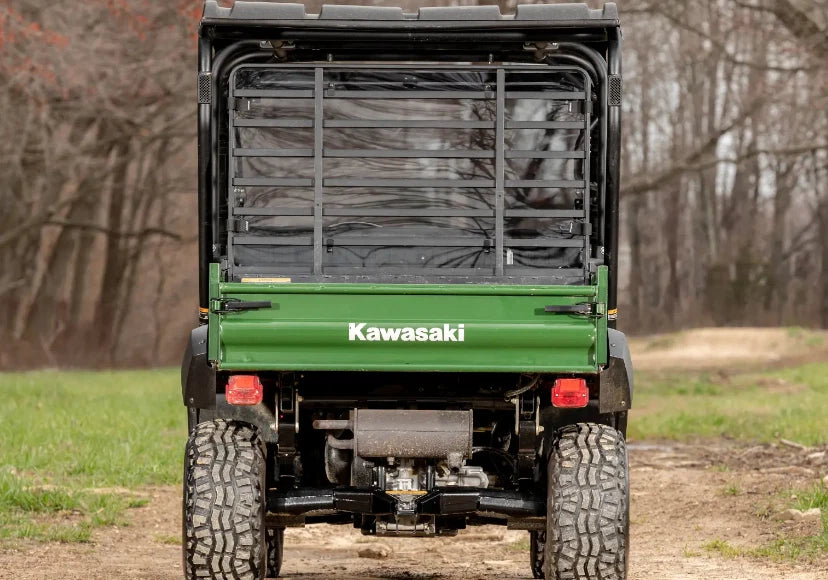 SuperATV Rear Windshield for Kawasaki Mule 4000|4010|4010 Diesel (2016–2023)