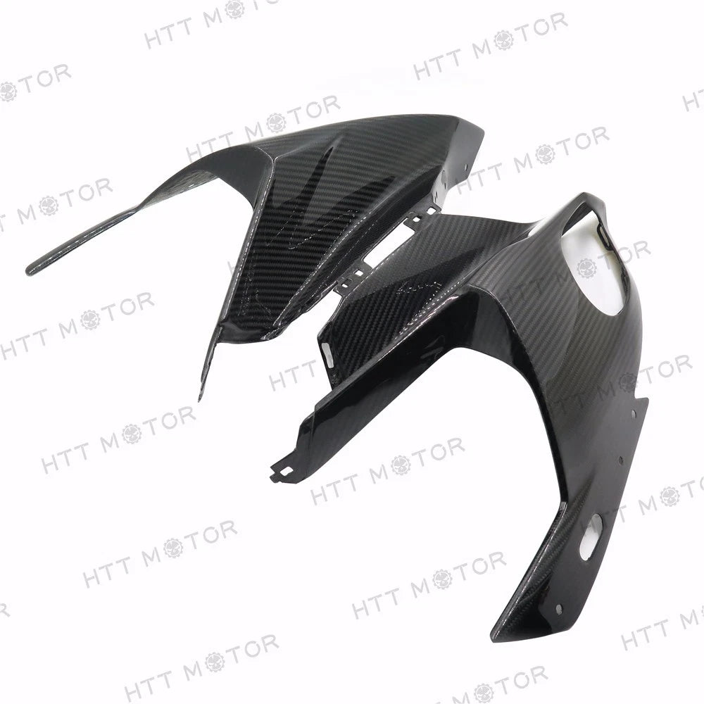 Set of 2 Headlight Cowl Fairings for BMW S1000RR (2015–2017) Carbon Fiber