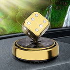 Dice Shape Car Air Freshener with Solar Power for Car