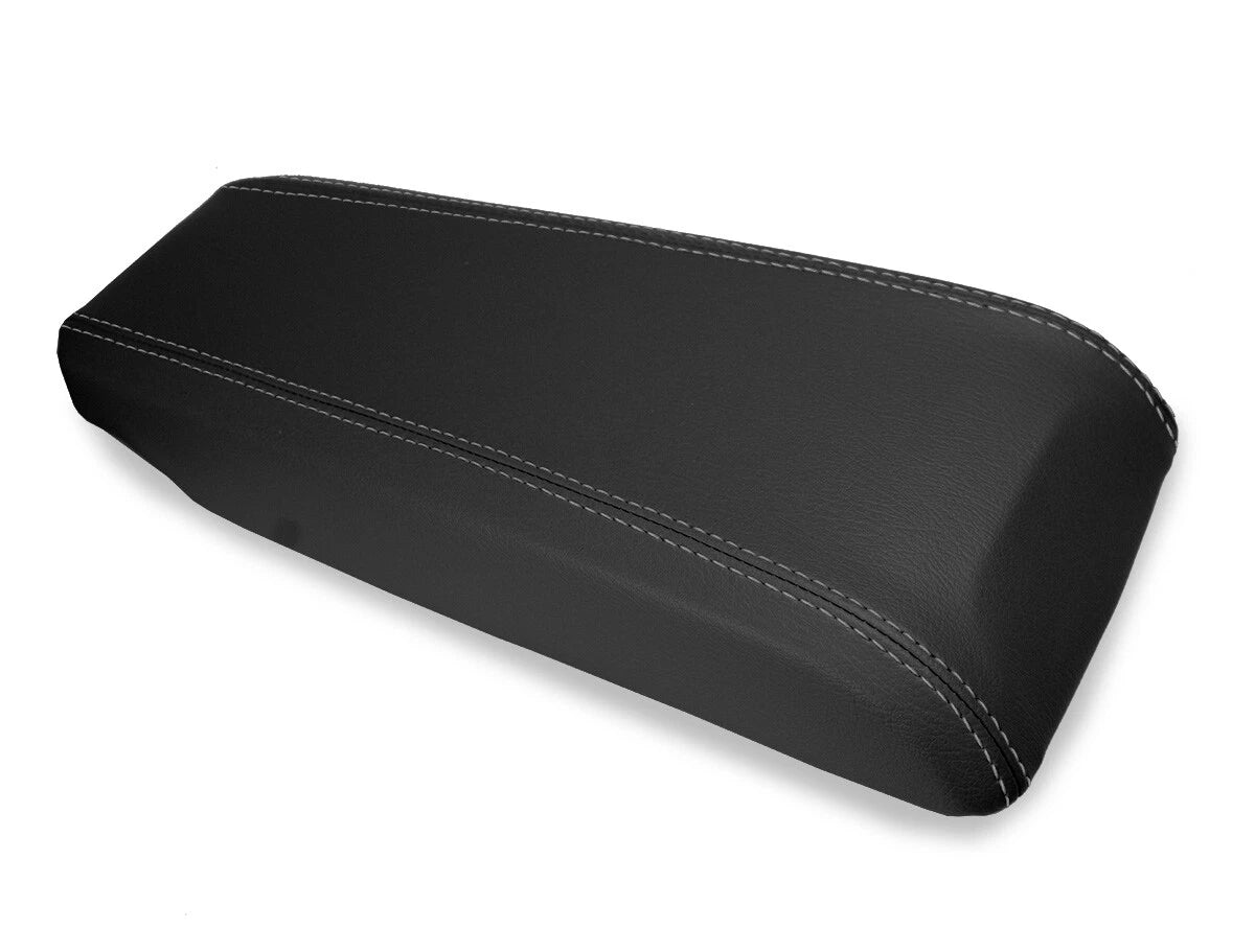 Console Lid Armrest Cover for Mazda CX-7 (2007–2012) Gray Leather