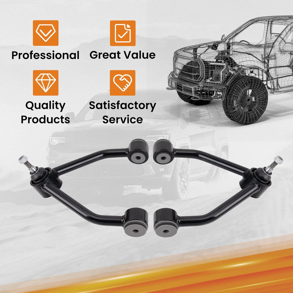 2-4" Lift Front Upper Control Arms for Chevrolet GMC K1500 (1988–1998)