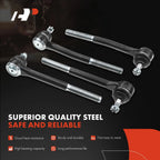 Set of 8 Inner Outer Tie Rods Idler Arm for Chevy Impala Caprice