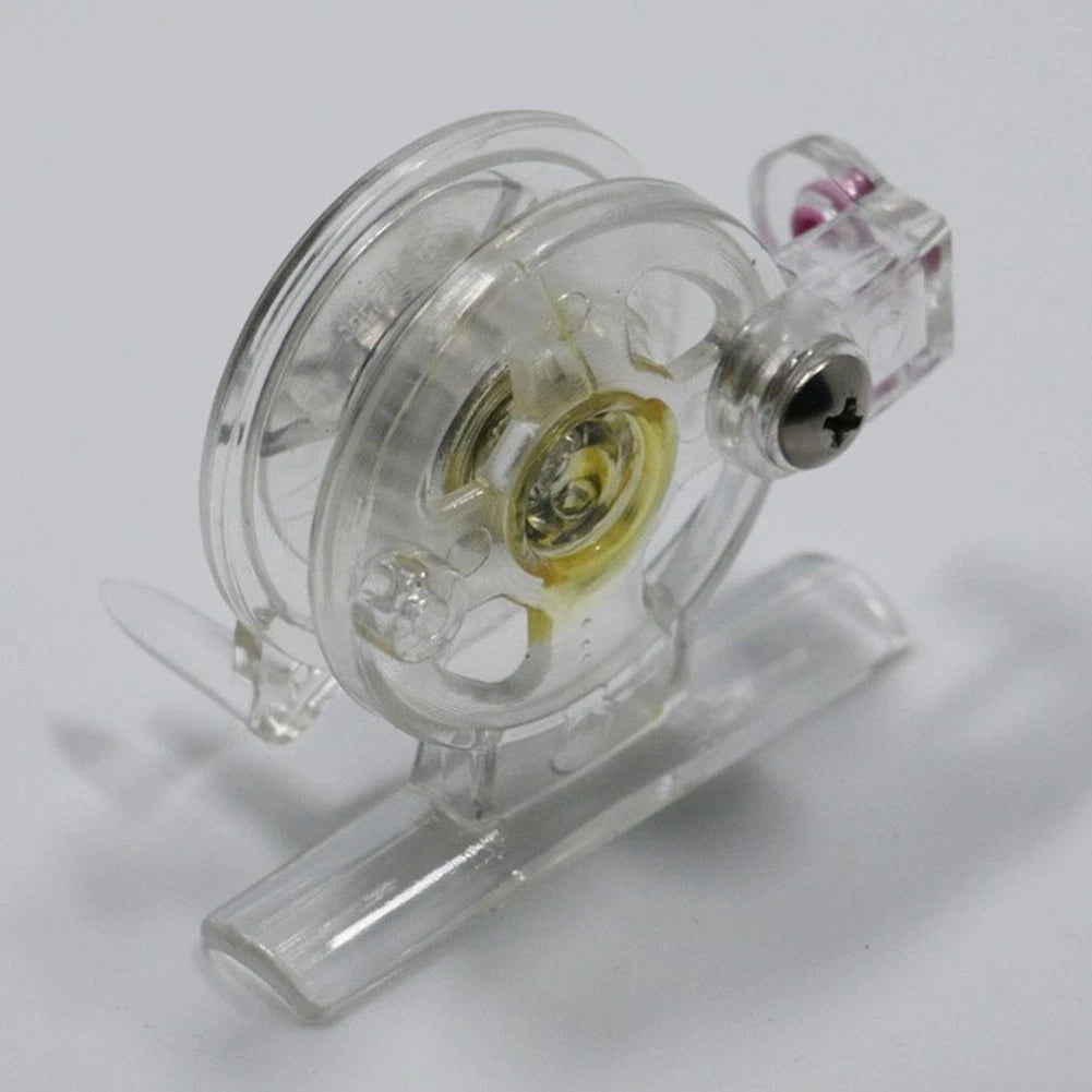 Ice Fishing Reel Right Hand Transparent