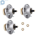 Set of 3 Spindles for John Deere 48" 54" 60" 72" Deck (AM124498 AM131680 AM135349)