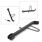 Kickstand Foot Side Stand Support for Universal Motorcycle Scooter E-Bike 21CM Black