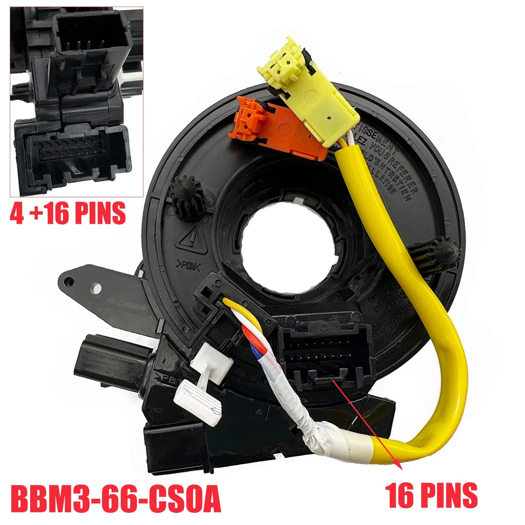 Clock Spring BBM3-66-CS0A for Mazda 3 (2010–2013), Mazda 5 (2012–2015)