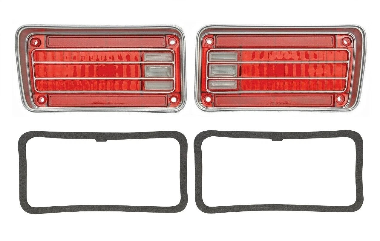 Tail Light Lens Pair with Gaskets for 1970 Chevy Chevelle (1970–1970)