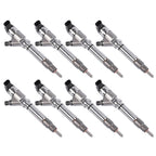 Set of 8 Fuel Injectors for Chevy GMC 6.6L V8 Duramax (2004–2005)