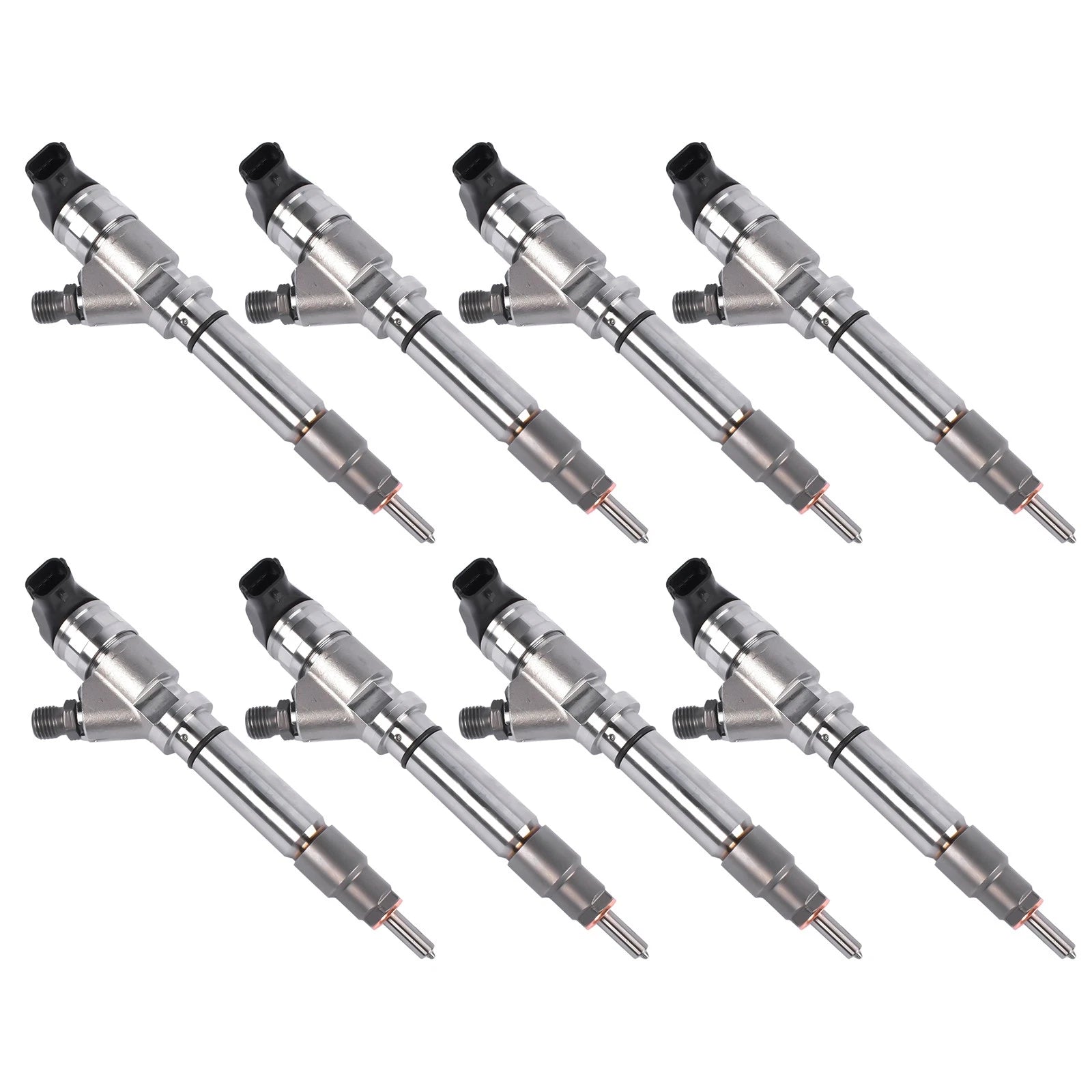Set of 8 Fuel Injectors for Chevy GMC 6.6L V8 Duramax (2004–2005)
