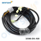 30FT Cable Assembly for Honda BF225 BF250 Outboard 32580-ZVL-920 32580-ZVL-921