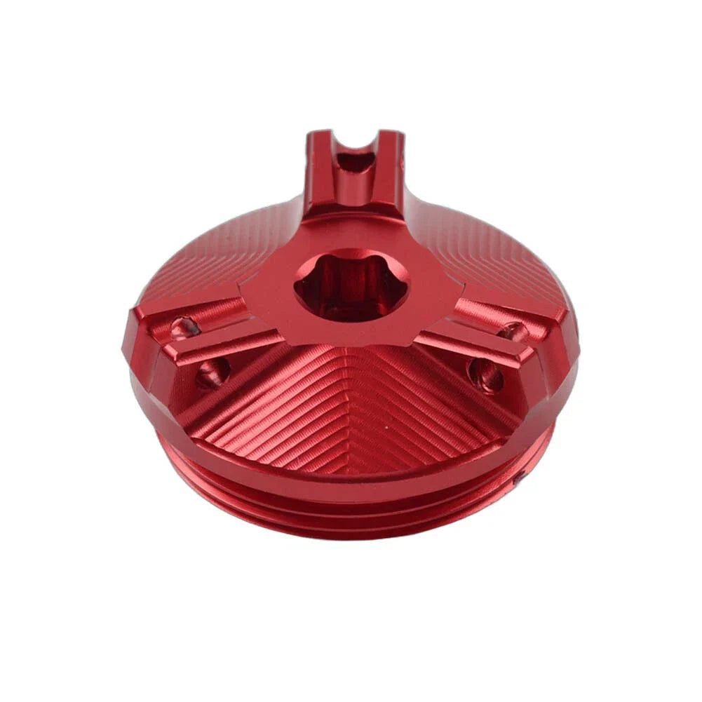 Red Engine Oil Filler Plug Cap Cover for BMW R nineT Pure R1200 GS/RT (2014-2023)
