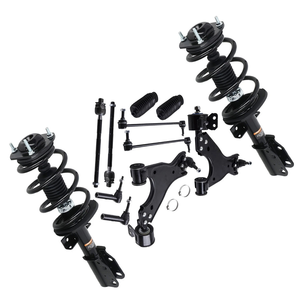 14pcs Control Arm Suspension for Chevy Traverse GMC Acadia Enclave (2009–2017)