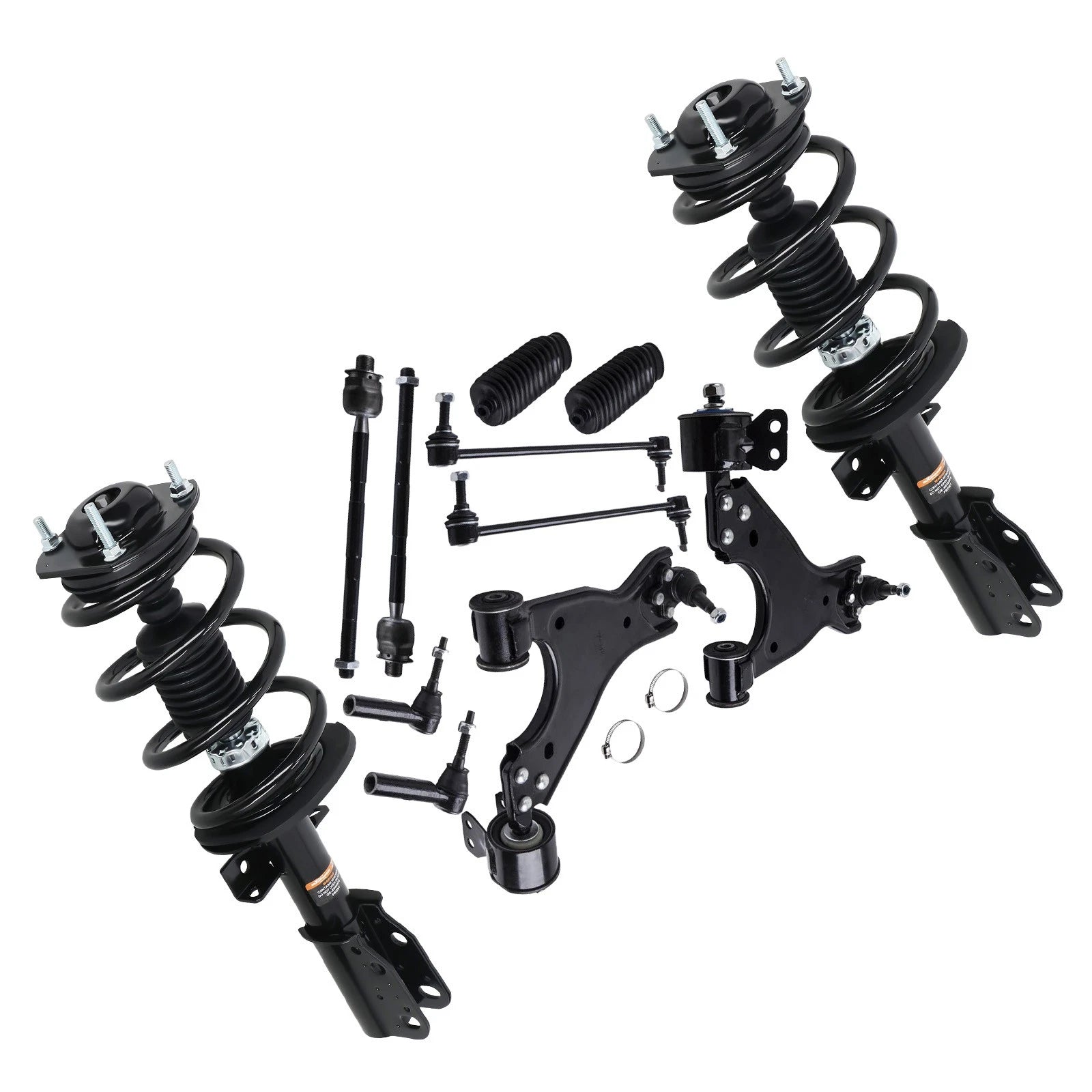 14pcs Control Arm Suspension for Chevy Traverse GMC Acadia Enclave (2009–2017)