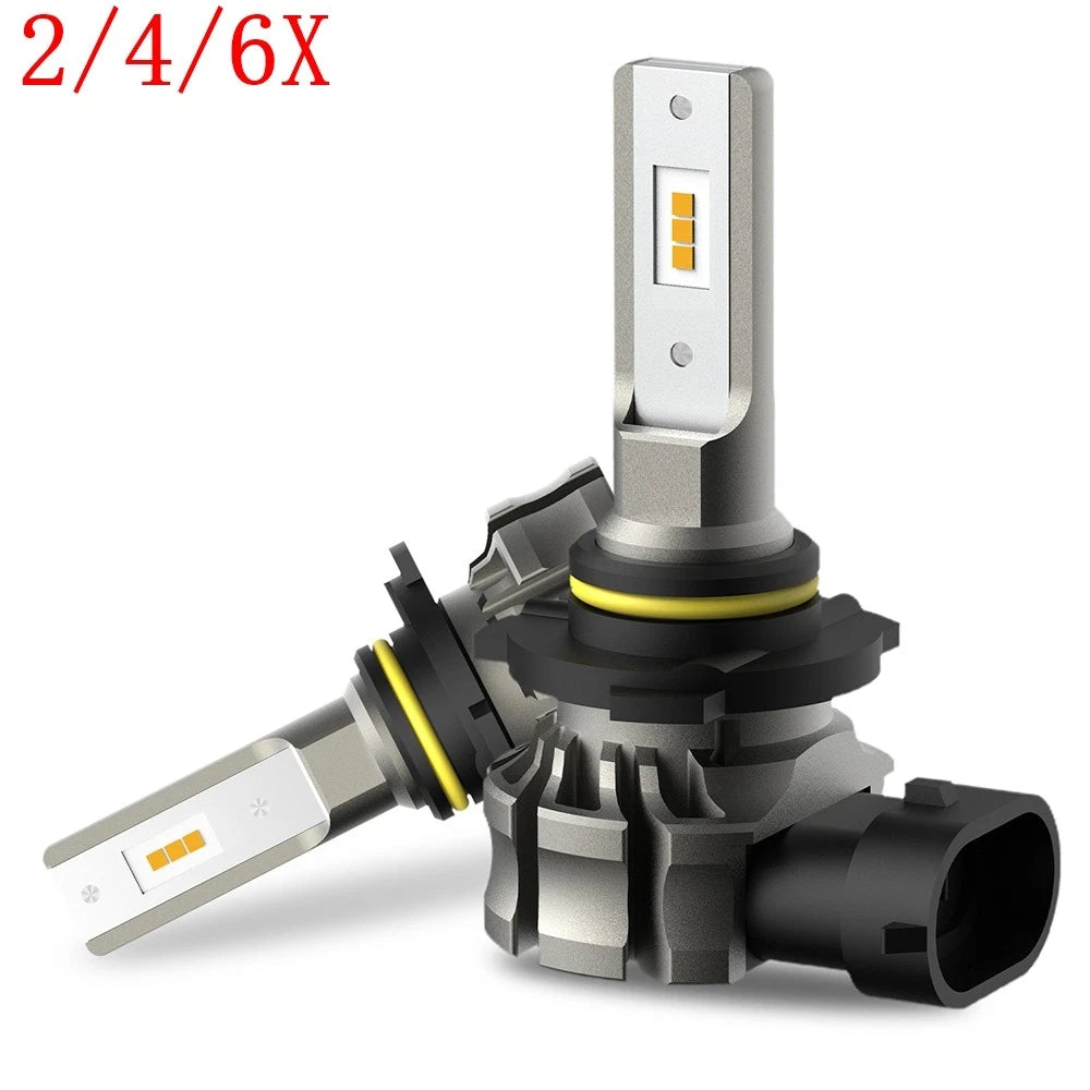 2X 9145 LED Fog Light Bulbs 4000LM 3000K Amber Yellow (Fits )