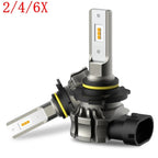 2X 9145 LED Fog Light Bulbs 4000LM 3000K Amber Yellow (Fits )