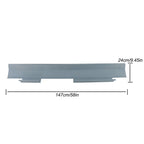 2-Piece Set Steel Rocker Panels for Ford Taurus Mercury Sable (1996-2005)