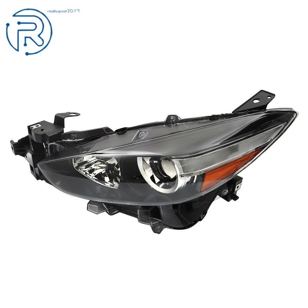 Headlight Assembly for Mazda 3 (2017-2018) Left Driver Side Clear