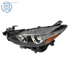 Headlight Assembly for Mazda 3 (2017-2018) Left Driver Side Clear
