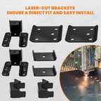 5-6" Axle Lowering Flip Kit for Chevy Silverado 1500 (2007–2020)