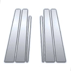 6Pc Chrome Pillar Post Covers Replacement for Cadillac DeVille (1994–1999)