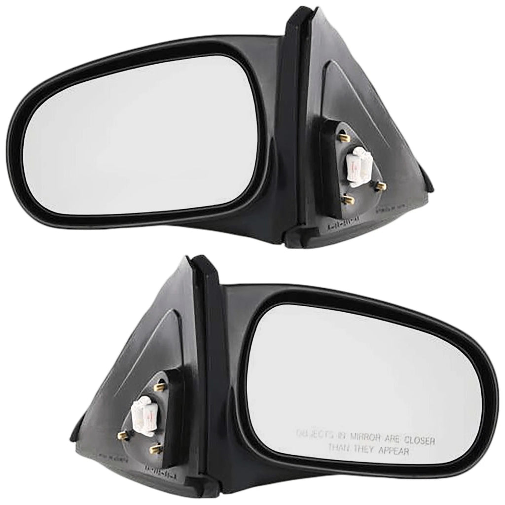 Set of 2 Heated Mirrors for Honda Civic Coupe