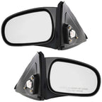 Set of 2 Heated Mirrors for Honda Civic Coupe