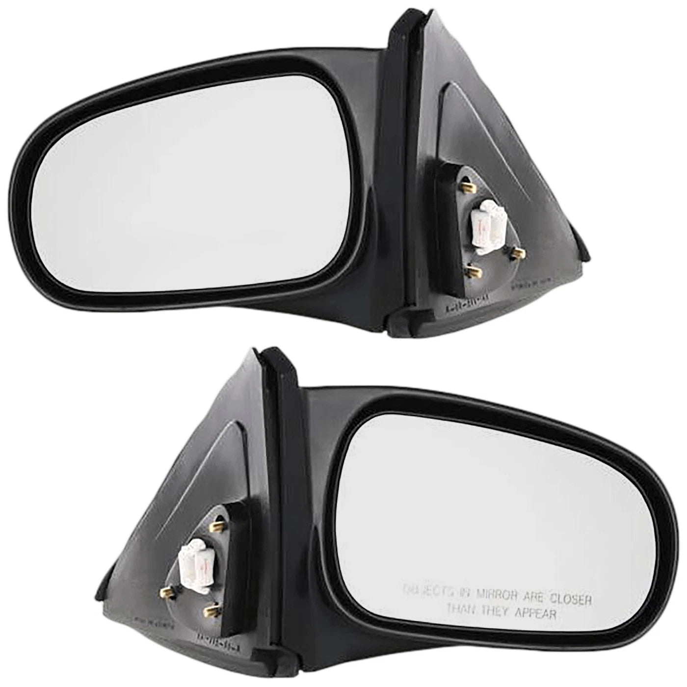 Set of 2 Heated Mirrors for Honda Civic Coupe