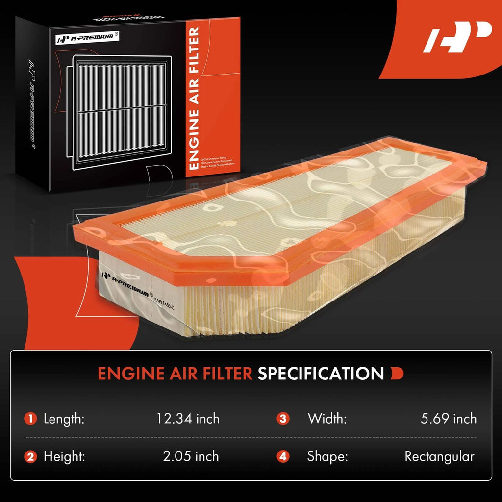 Engine Air Filter for Mercedes-Benz C250 SLK250 (2012-2015)
