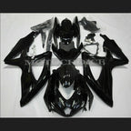 Glossy Black Fairing Kit for Suzuki GSXR600 GSX-R 750 (2008–2010) K8 ABS