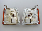 Isuzu TF TFR Holden Rodeo Chrome Orange Corner Lights for Vauxhall Brava